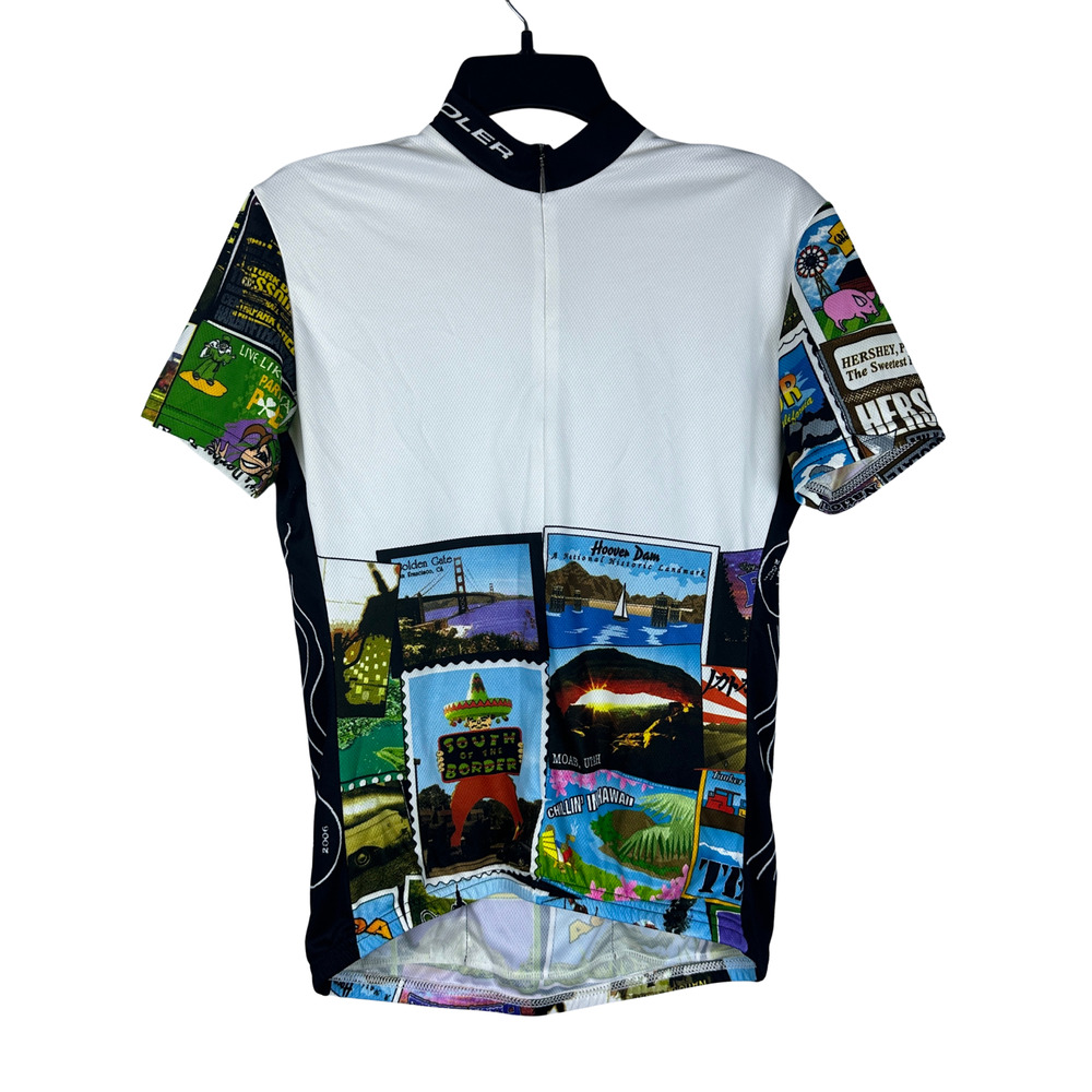 Voler City Post Card Women's Race Cycling‎ Shirt Size Large